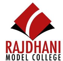 Rajdhani Model college logo