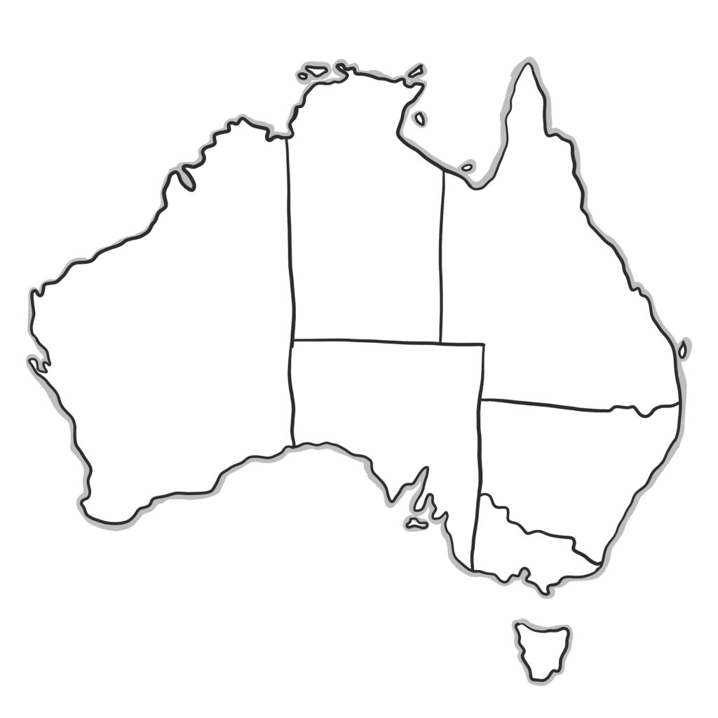 Australia map