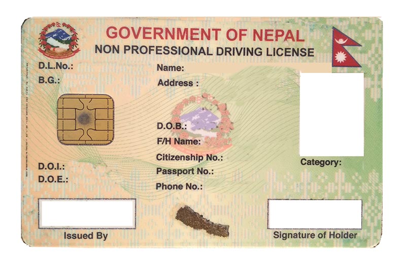 driving license nepal