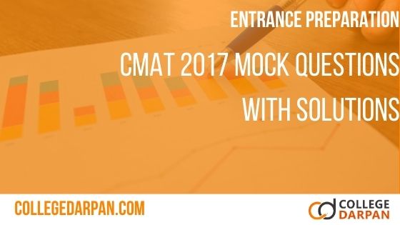 cmat 2017 Mock Questions with solutions